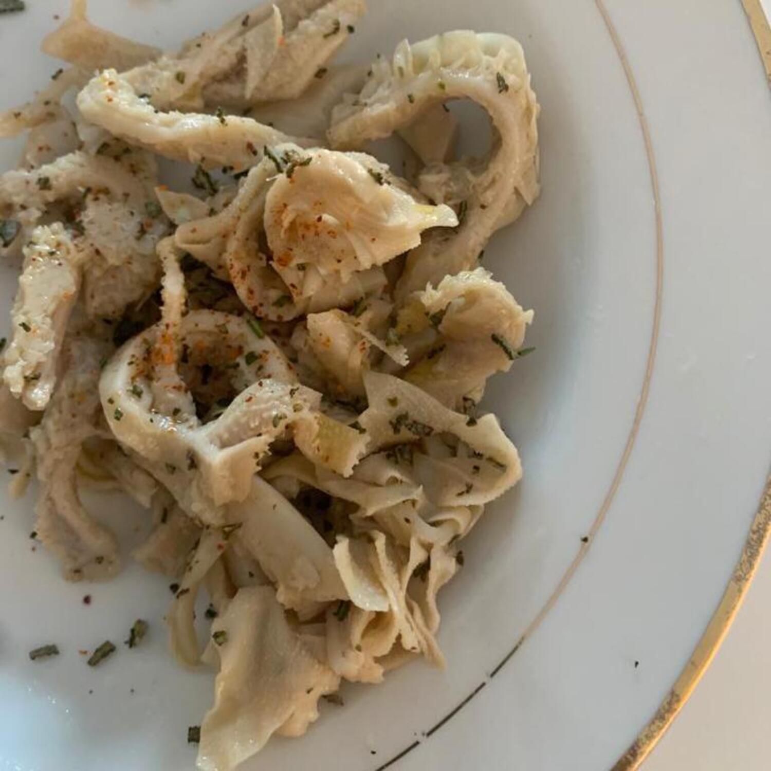 Insalata tiepida di trippe